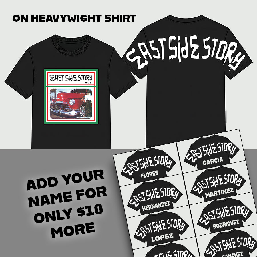 CUSTOM NAME Volume 2  Short Sleeve Black T-Shirt